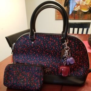 Coach Sierra Satchel Floral Print